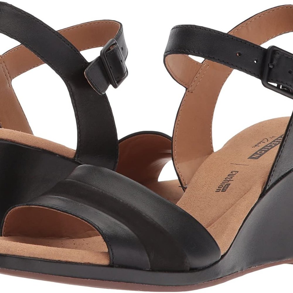 Clarks sandals platform size 6.5 M - Picture 2 of 5